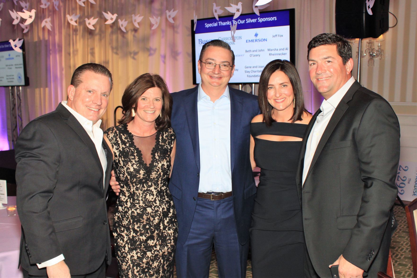Bob Corbett, Kerry and John DuVault, Marlene and Jake Wilson
